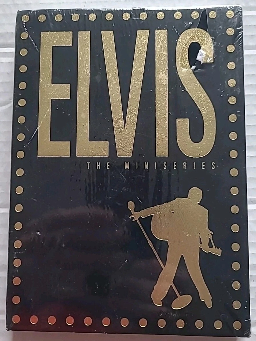 Elvis The Miniseries (2005, DVD) With Velvet Slipcover & Sealed